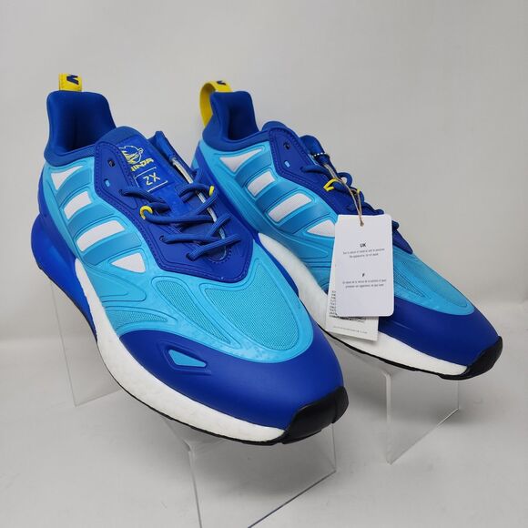 Ninja Zx Adidas Zx Blue Adidas Originals Running Shoes Mens Blue